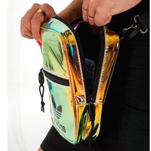 adidas originals iridescent crossbody bag